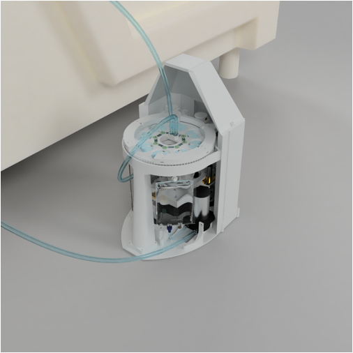 A rendering of the current device.